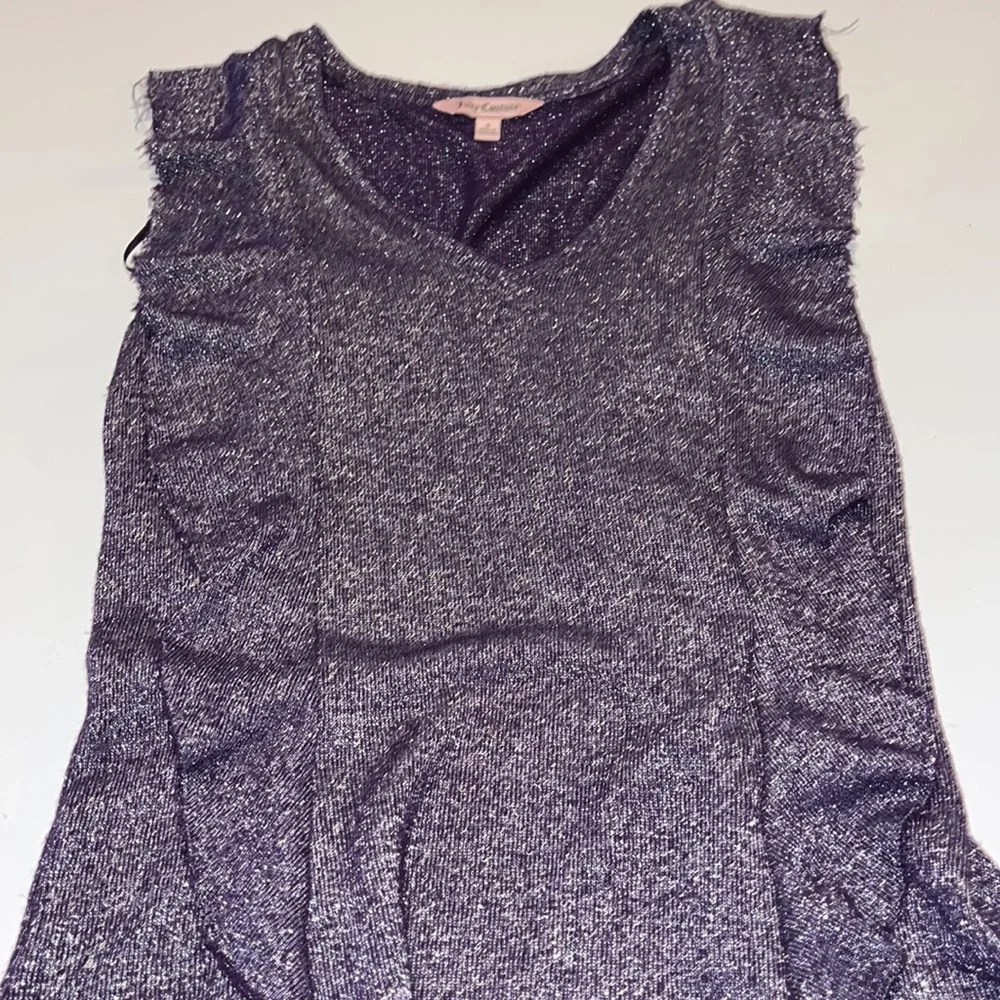 Juicy Couture Metallic Glitter Sweater - Size Small - Picture 8 of 9